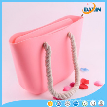 Rich Color Lovely Eco Friendly Waterproof Silicone Handbag